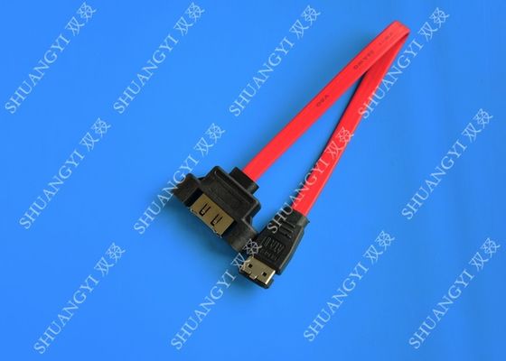चीन PVC Power Serial ATA High Speed SATA Cable 15 Pin SATA To ESATA 7 Pin आपूर्तिकर्ता