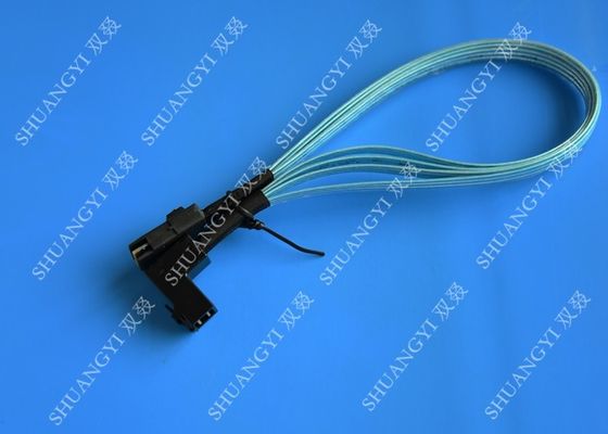 चीन Internal  SAS Serial Attached SCSI Cable , SFF 8643 To SFF 8087 1m SAS Cable आपूर्तिकर्ता
