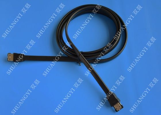चीन SATA 3.0 Slim Flexible External SATA Cable , PC Powered ESATA Cable आपूर्तिकर्ता