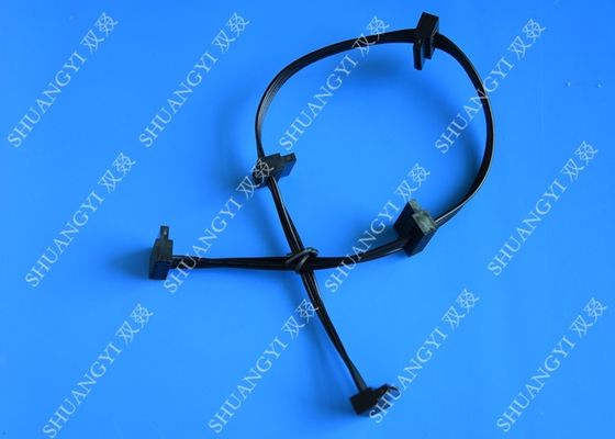 चीन 18 AWG 4x SATA Power Splitter Adapter Cable SATA Serial ATA Power Cable आपूर्तिकर्ता