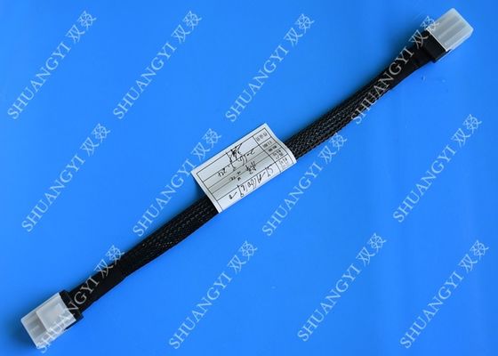 चीन SFF 8087 To SFF 8087 Serial Attached SCSI Cable , 36 Pin Mini SAS Power Cable आपूर्तिकर्ता