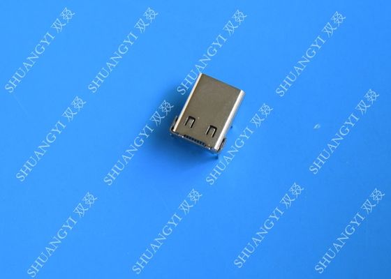 चीन Female USB 3.1 Type C USB Connector SMT DIP 24 Pin For Cell Phone आपूर्तिकर्ता