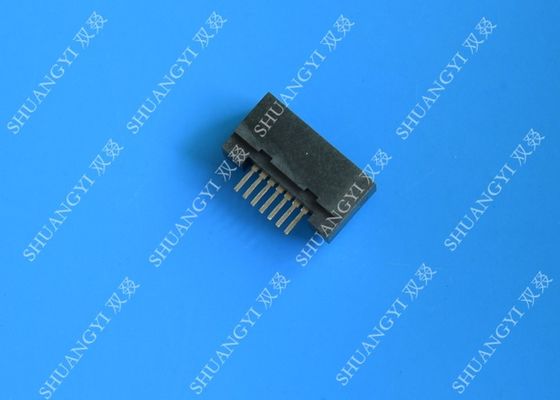 चीन 7 Pin ESATA Port Connector Straight Solder Inverted Type For Laptop आपूर्तिकर्ता