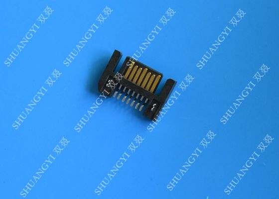 चीन Vertical DIP External SATA 7 Pin Connector Male To Female For Laptop आपूर्तिकर्ता
