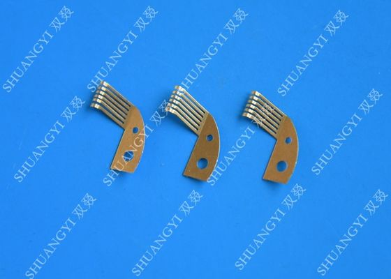चीन Custom Battery Electrical Crimp Terminals Lug Type Copper High Precision आपूर्तिकर्ता