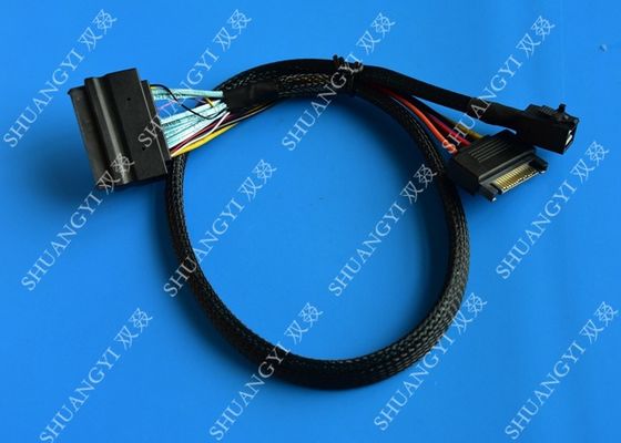 चीन Workstations Servers SFF 8643 To U.2 SFF 8639 Cable With 15 Pin SATA Power Connector आपूर्तिकर्ता