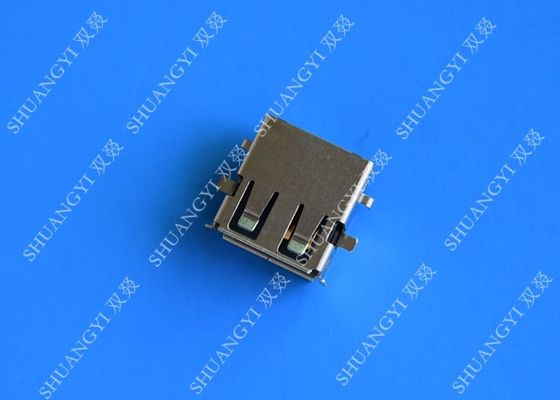 चीन 2.0 Female USB Type A Connector 4 Pin DIP 90 Degree Jack Socket For Server आपूर्तिकर्ता