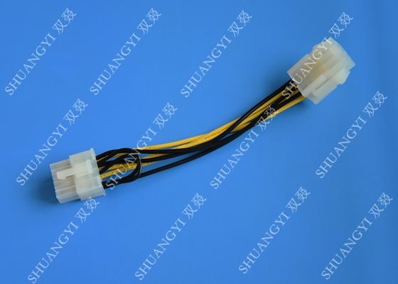 चीन Flexible Cable Harness Assembly , 6 Pin PCI Express Power Extension Cable आपूर्तिकर्ता