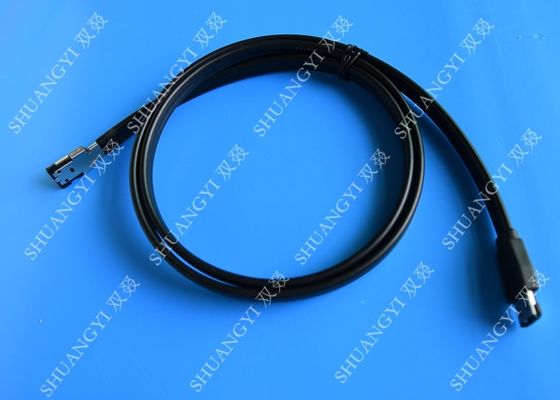 चीन Black 7 Pin External SATA Cable , PC PCB ESATA To SATA Cable With Power आपूर्तिकर्ता
